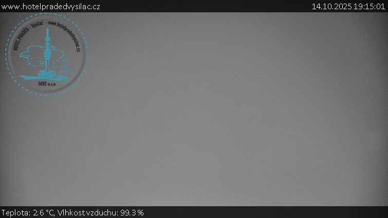 Praděd - Vysílač - Praděd - Vysílač - 14.10.2025 v 19:15 Praděd - Vysílač - Praděd - Vysílač - 14.10.2025 v 19:15