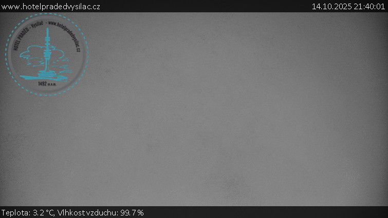 Praděd - Vysílač - Praděd - Vysílač - 14.10.2025 v 21:40 Praděd - Vysílač - Praděd - Vysílač - 14.10.2025 v 21:40