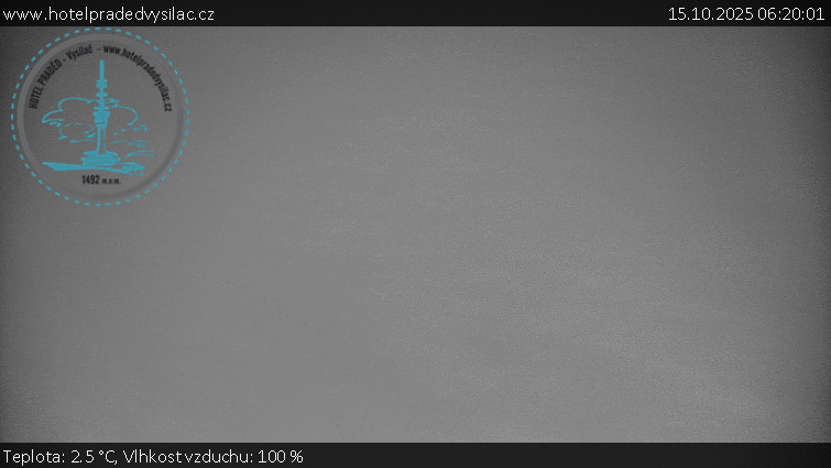 Praděd - Vysílač - Praděd - Vysílač - 15.10.2025 v 06:20 Praděd - Vysílač - Praděd - Vysílač - 15.10.2025 v 06:20