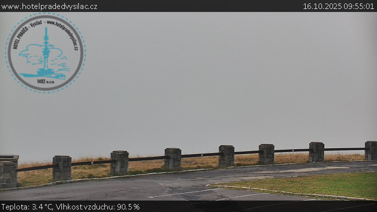 Praděd - Vysílač - Praděd - Vysílač - 16.10.2025 v 09:55 Praděd - Vysílač - Praděd - Vysílač - 16.10.2025 v 09:55