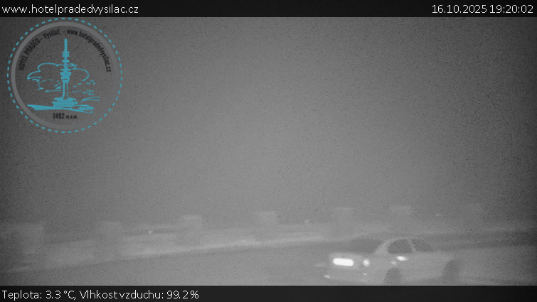 Praděd - Vysílač - Praděd - Vysílač - 16.10.2025 v 19:20 Praděd - Vysílač - Praděd - Vysílač - 16.10.2025 v 19:20