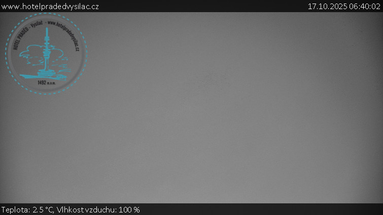 Praděd - Vysílač - Praděd - Vysílač - 17.10.2025 v 06:40 Praděd - Vysílač - Praděd - Vysílač - 17.10.2025 v 06:40