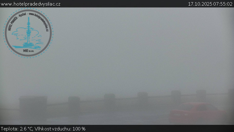 Praděd - Vysílač - Praděd - Vysílač - 17.10.2025 v 07:55 Praděd - Vysílač - Praděd - Vysílač - 17.10.2025 v 07:55
