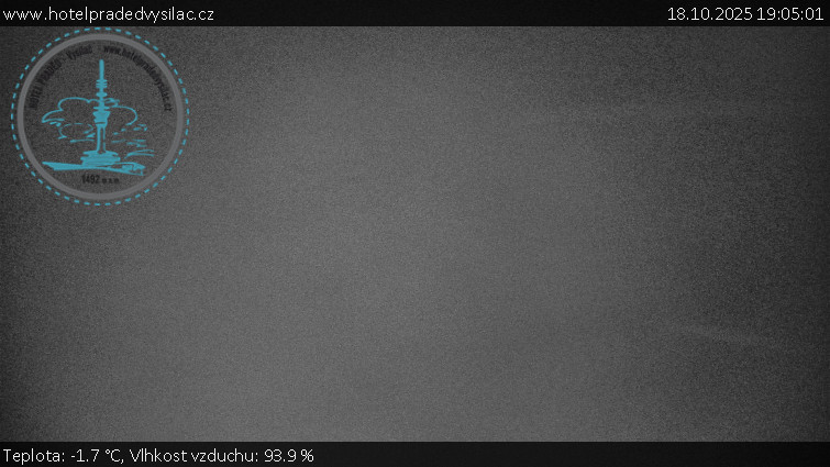 Praděd - Vysílač - Praděd - Vysílač - 18.10.2025 v 19:05 Praděd - Vysílač - Praděd - Vysílač - 18.10.2025 v 19:05