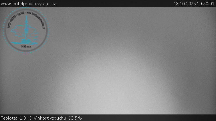 Praděd - Vysílač - Praděd - Vysílač - 18.10.2025 v 19:50 Praděd - Vysílač - Praděd - Vysílač - 18.10.2025 v 19:50