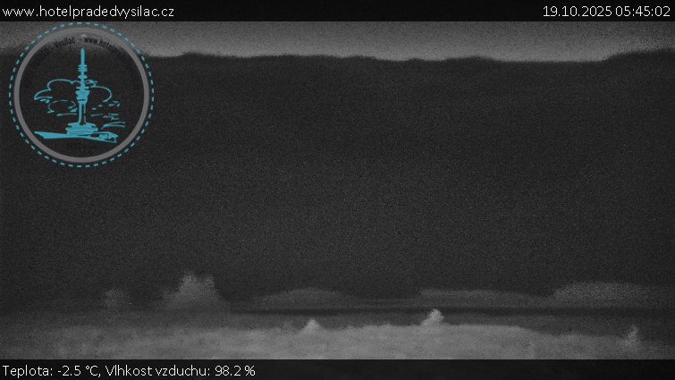 Praděd - Vysílač - Praděd - Vysílač - 19.10.2025 v 05:45 Praděd - Vysílač - Praděd - Vysílač - 19.10.2025 v 05:45