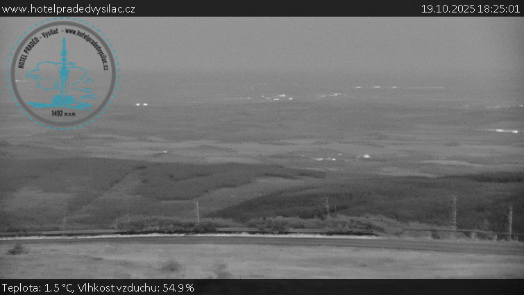 Praděd - Vysílač - Praděd - Vysílač - 19.10.2025 v 18:25 Praděd - Vysílač - Praděd - Vysílač - 19.10.2025 v 18:25