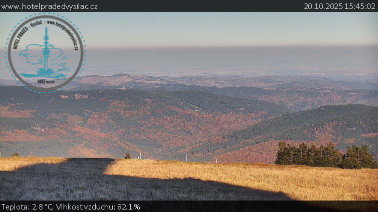 Praděd - Vysílač - Praděd - Vysílač - 20.10.2025 v 15:45 Praděd - Vysílač - Praděd - Vysílač - 20.10.2025 v 15:45