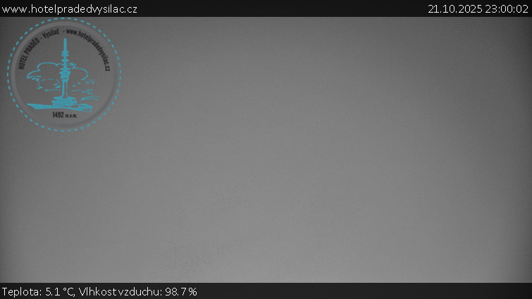 Praděd - Vysílač - Praděd - Vysílač - 21.10.2025 v 23:00 Praděd - Vysílač - Praděd - Vysílač - 21.10.2025 v 23:00