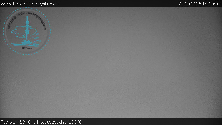 Praděd - Vysílač - Praděd - Vysílač - 22.10.2025 v 19:10 Praděd - Vysílač - Praděd - Vysílač - 22.10.2025 v 19:10