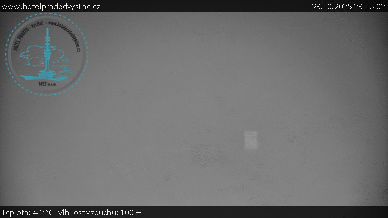 Praděd - Vysílač - Praděd - Vysílač - 23.10.2025 v 23:15 Praděd - Vysílač - Praděd - Vysílač - 23.10.2025 v 23:15