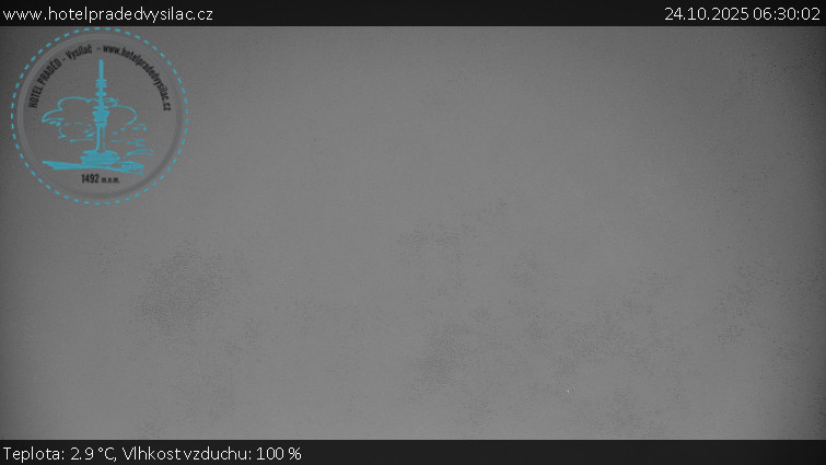 Praděd - Vysílač - Praděd - Vysílač - 24.10.2025 v 06:30 Praděd - Vysílač - Praděd - Vysílač - 24.10.2025 v 06:30