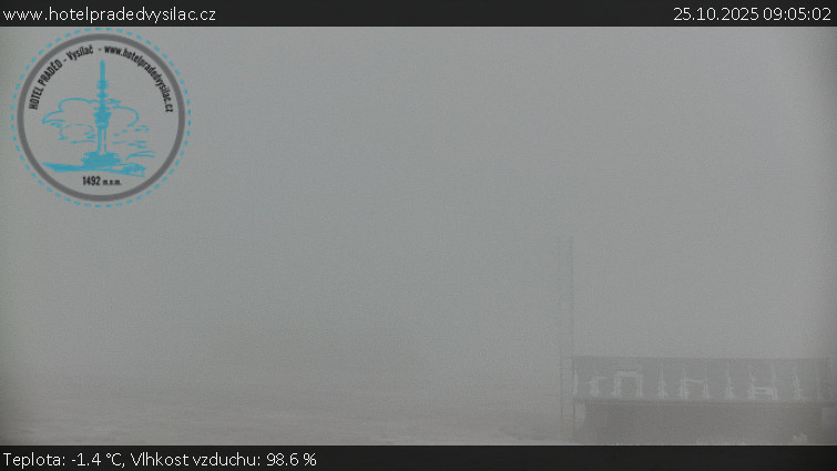 Praděd - Vysílač - Praděd - Vysílač - 25.10.2025 v 09:05
