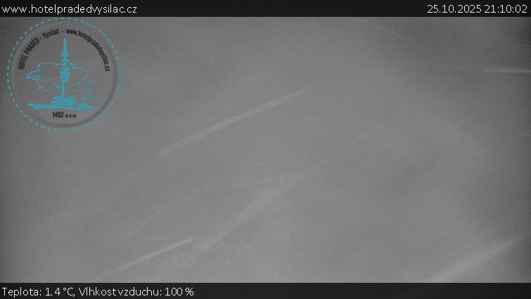 Praděd - Vysílač - Praděd - Vysílač - 25.10.2025 v 21:10