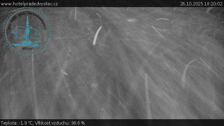 Praděd - Vysílač - Praděd - Vysílač - 26.10.2025 v 18:20 Praděd - Vysílač - Praděd - Vysílač - 26.10.2025 v 18:20