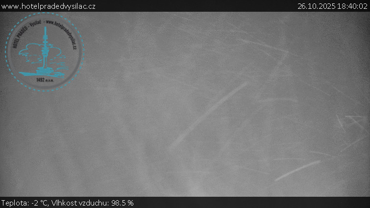 Praděd - Vysílač - Praděd - Vysílač - 26.10.2025 v 18:40 Praděd - Vysílač - Praděd - Vysílač - 26.10.2025 v 18:40