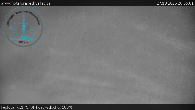Praděd - Vysílač - Praděd - Vysílač - 27.10.2025 v 20:55 Praděd - Vysílač - Praděd - Vysílač - 27.10.2025 v 20:55