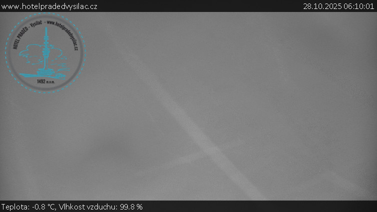 Praděd - Vysílač - Praděd - Vysílač - 28.10.2025 v 06:10 Praděd - Vysílač - Praděd - Vysílač - 28.10.2025 v 06:10