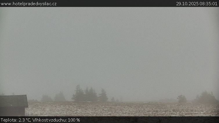 Praděd - Vysílač - Praděd - Vysílač - 29.10.2025 v 08:35 Praděd - Vysílač - Praděd - Vysílač - 29.10.2025 v 08:35