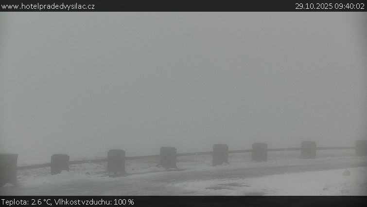 Praděd - Vysílač - Praděd - Vysílač - 29.10.2025 v 09:40 Praděd - Vysílač - Praděd - Vysílač - 29.10.2025 v 09:40