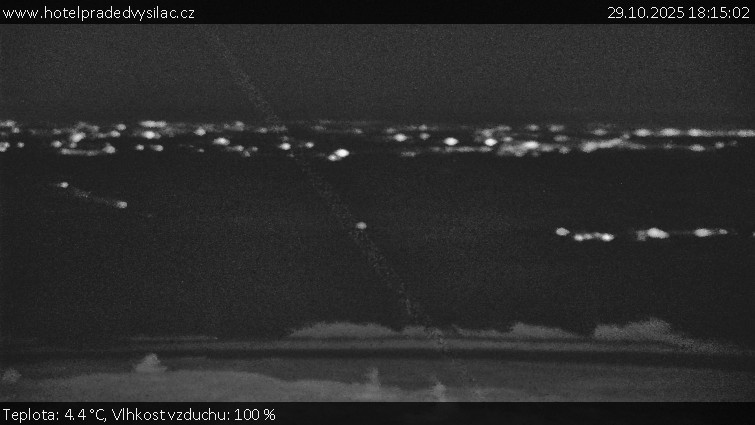 Praděd - Vysílač - Praděd - Vysílač - 29.10.2025 v 18:15 Praděd - Vysílač - Praděd - Vysílač - 29.10.2025 v 18:15