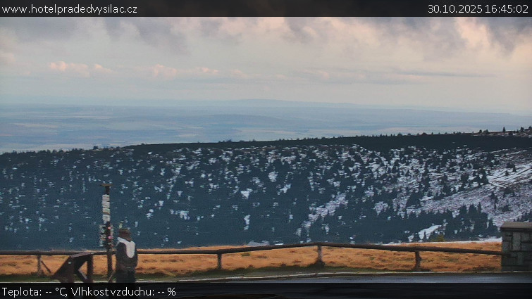 Praděd - Vysílač - Praděd - Vysílač - 30.10.2025 v 16:45 Praděd - Vysílač - Praděd - Vysílač - 30.10.2025 v 16:45