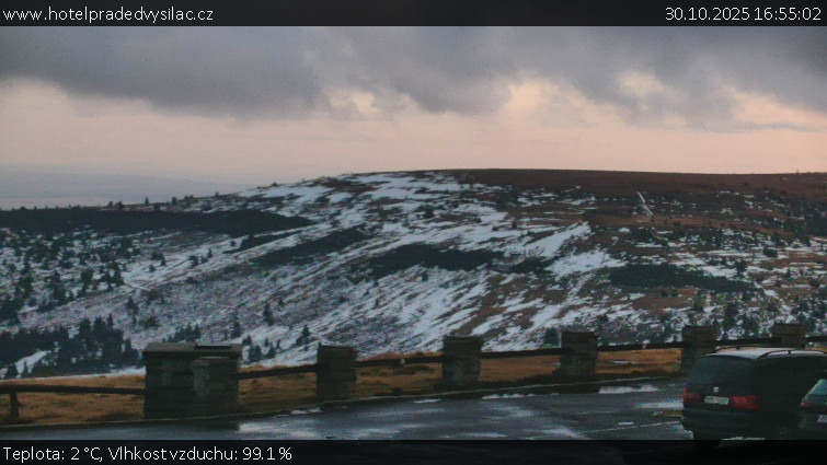 Praděd - Vysílač - Praděd - Vysílač - 30.10.2025 v 16:55 Praděd - Vysílač - Praděd - Vysílač - 30.10.2025 v 16:55