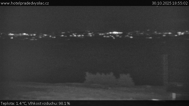 Praděd - Vysílač - Praděd - Vysílač - 30.10.2025 v 18:55 Praděd - Vysílač - Praděd - Vysílač - 30.10.2025 v 18:55