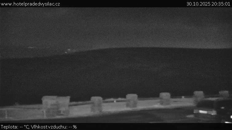 Praděd - Vysílač - Praděd - Vysílač - 30.10.2025 v 20:35 Praděd - Vysílač - Praděd - Vysílač - 30.10.2025 v 20:35