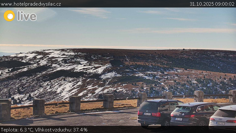 Praděd - Vysílač - Praděd - Vysílač - 31.10.2025 v 09:00 Praděd - Vysílač - Praděd - Vysílač - 31.10.2025 v 09:00