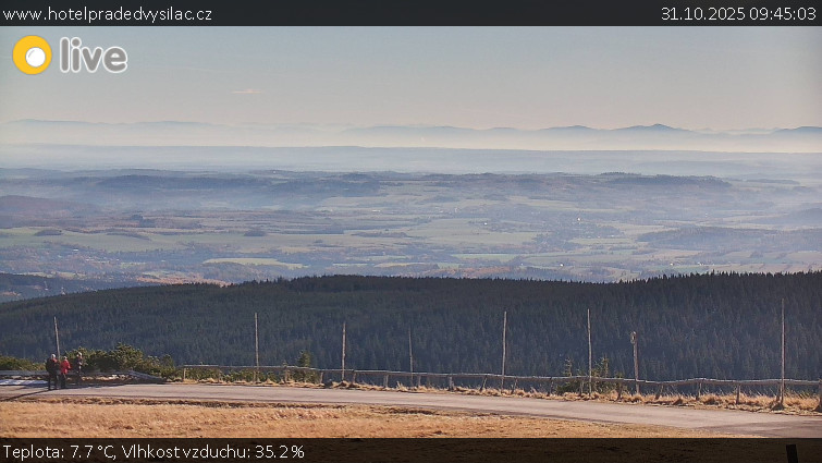 Praděd - Vysílač - Praděd - Vysílač - 31.10.2025 v 09:45 Praděd - Vysílač - Praděd - Vysílač - 31.10.2025 v 09:45