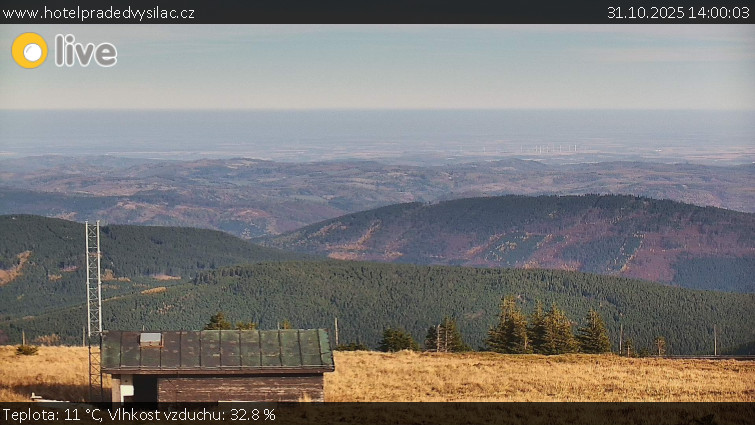 Praděd - Vysílač - Praděd - Vysílač - 31.10.2025 v 14:00 Praděd - Vysílač - Praděd - Vysílač - 31.10.2025 v 14:00