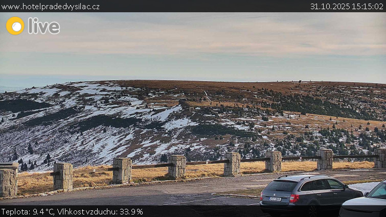 Praděd - Vysílač - Praděd - Vysílač - 31.10.2025 v 15:15 Praděd - Vysílač - Praděd - Vysílač - 31.10.2025 v 15:15