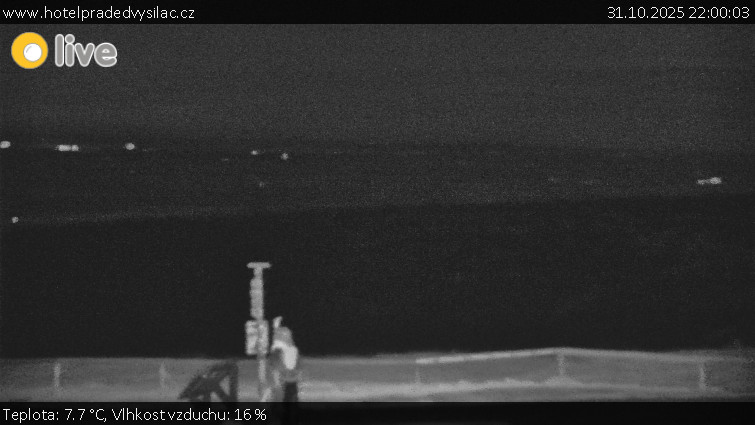 Praděd - Vysílač - Praděd - Vysílač - 31.10.2025 v 22:00 Praděd - Vysílač - Praděd - Vysílač - 31.10.2025 v 22:00