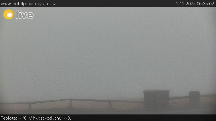 Praděd - Vysílač - Praděd - Vysílač - 1.11.2025 v 06:35 Praděd - Vysílač - Praděd - Vysílač - 1.11.2025 v 06:35