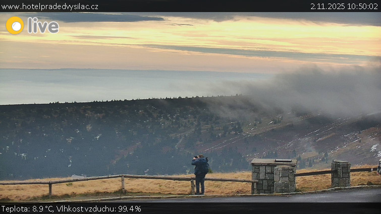 Praděd - Vysílač - Praděd - Vysílač - 2.11.2025 v 10:50