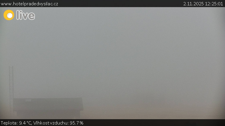 Praděd - Vysílač - Praděd - Vysílač - 2.11.2025 v 12:25