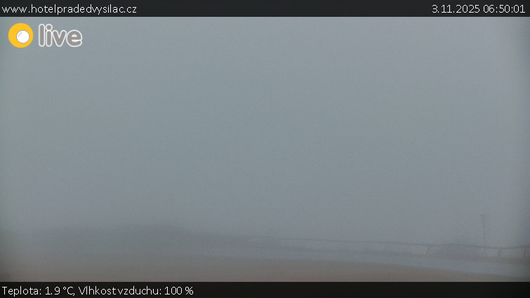 Praděd - Vysílač - Praděd - Vysílač - 3.11.2025 v 06:50