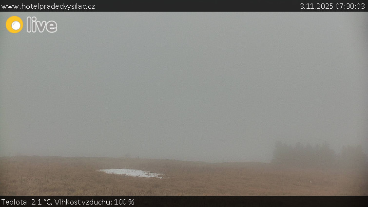 Praděd - Vysílač - Praděd - Vysílač - 3.11.2025 v 07:30