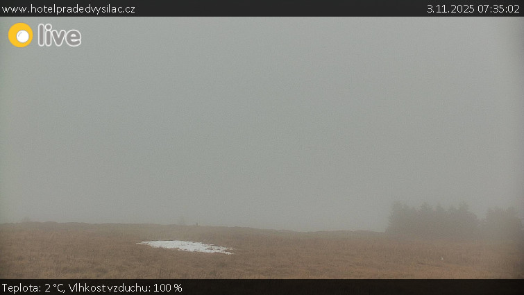 Praděd - Vysílač - Praděd - Vysílač - 3.11.2025 v 07:35