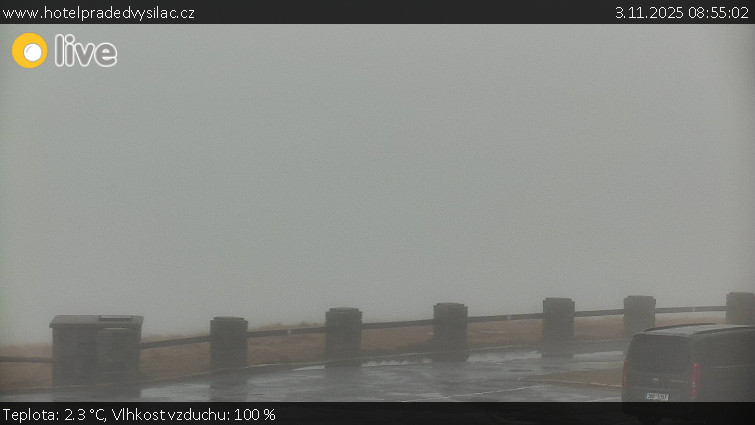 Praděd - Vysílač - Praděd - Vysílač - 3.11.2025 v 08:55