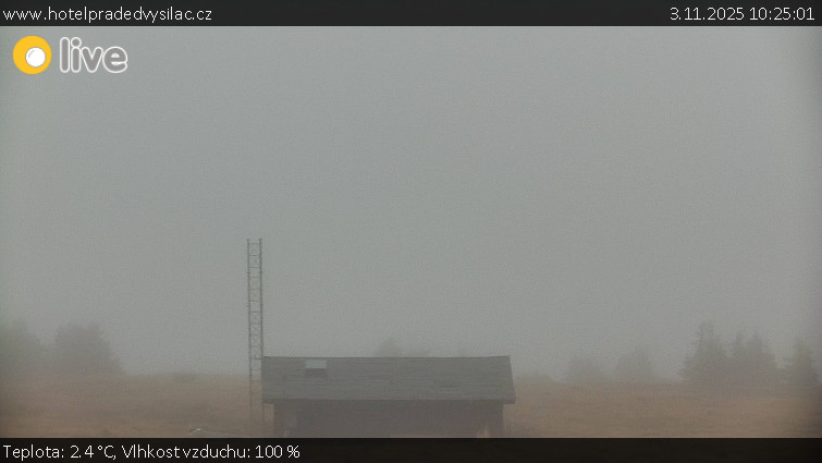 Praděd - Vysílač - Praděd - Vysílač - 3.11.2025 v 10:25
