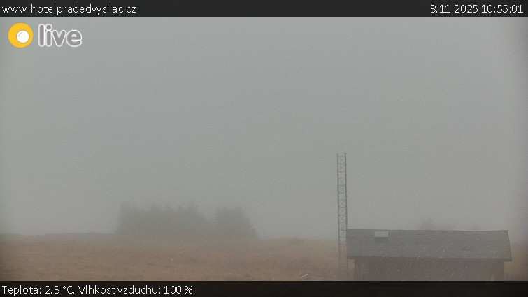 Praděd - Vysílač - Praděd - Vysílač - 3.11.2025 v 10:55