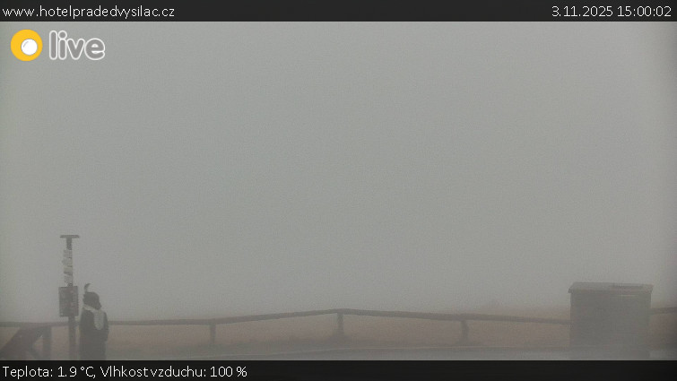 Praděd - Vysílač - Praděd - Vysílač - 3.11.2025 v 15:00