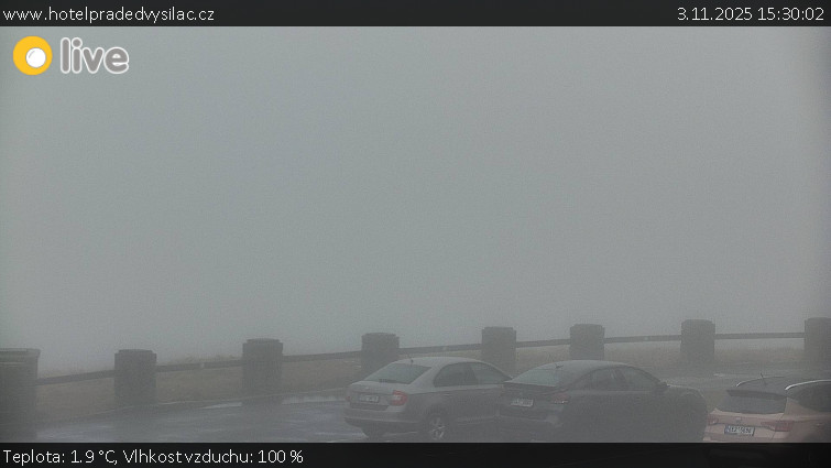 Praděd - Vysílač - Praděd - Vysílač - 3.11.2025 v 15:30