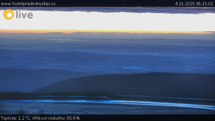 Praděd - Vysílač - Praděd - Vysílač - 4.11.2025 v 06:15