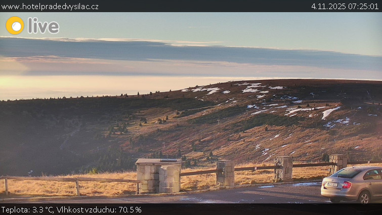 Praděd - Vysílač - Praděd - Vysílač - 4.11.2025 v 07:25