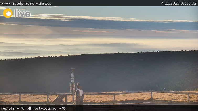 Praděd - Vysílač - Praděd - Vysílač - 4.11.2025 v 07:35