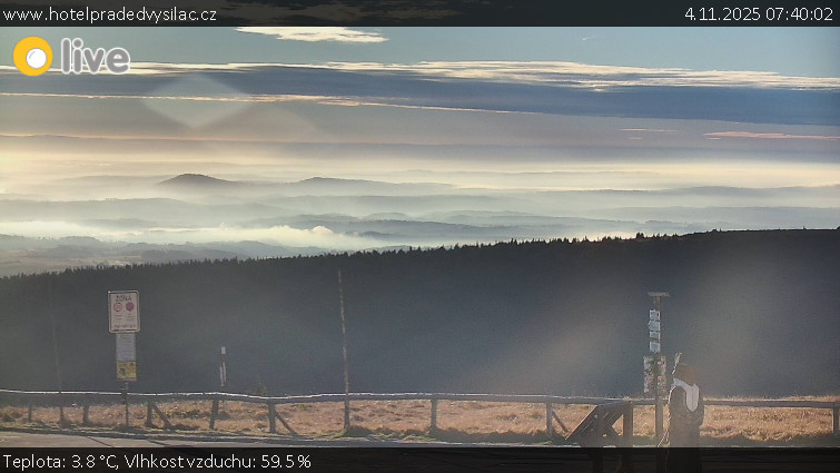 Praděd - Vysílač - Praděd - Vysílač - 4.11.2025 v 07:40