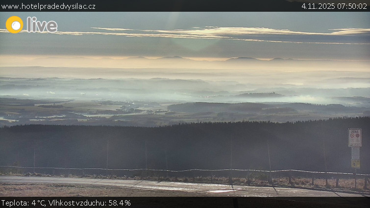 Praděd - Vysílač - Praděd - Vysílač - 4.11.2025 v 07:50